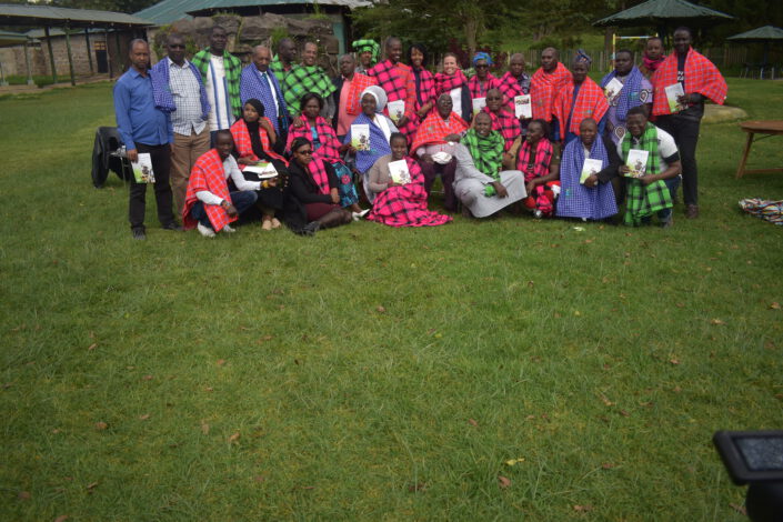 A final photograph of participants