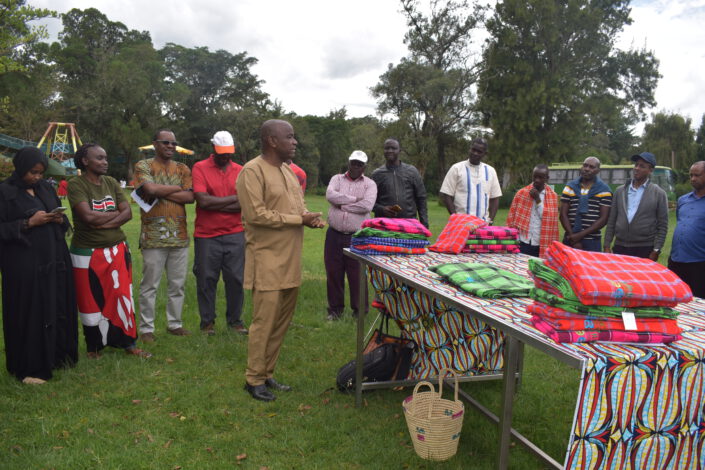 Board chair Sulemane Abudulai speaks at the launch of the Strategic Plan